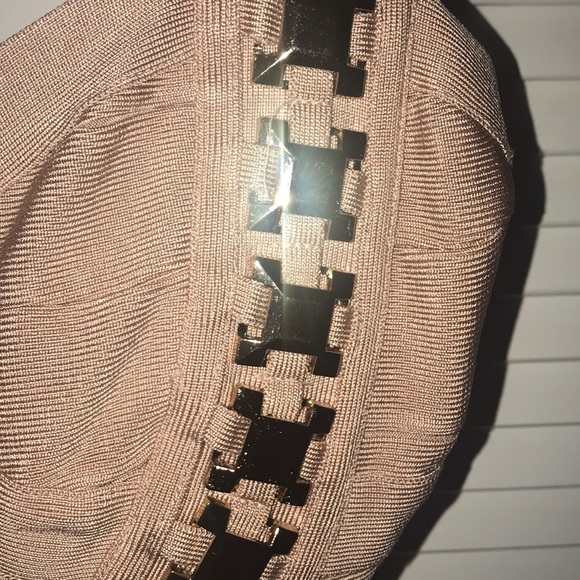 Forever Unique Bodycon dress with Gold Hardware - Picture 2 of 4